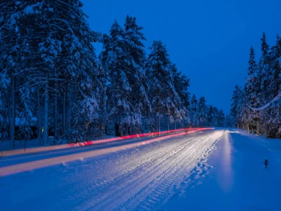 Предколедни случки по пътя към Банско