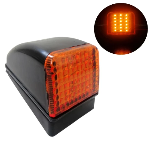 LED Оранжев габарит 24V за кабина на камион Волво VOLVO FH FL FH12 покрив