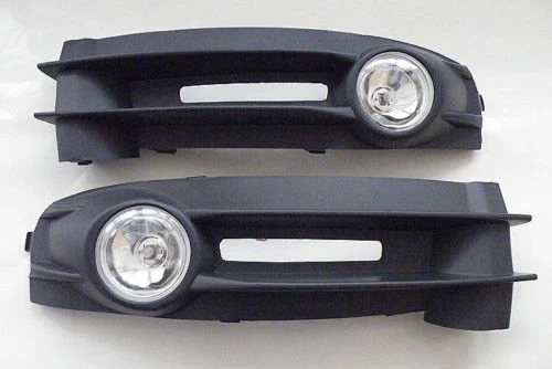 Нов комплект за директно заместване, халогени с решетки и LED ЛЕД крушки , фарове за мъгла за Volkswagen Фолксваген CADDY Кади 2003-2009