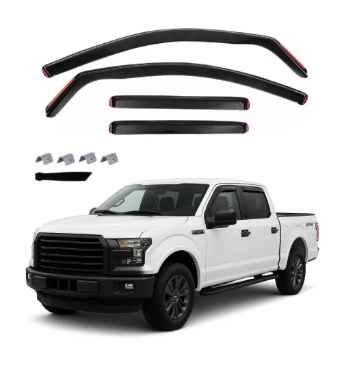 Комплект от 4бр. ветробрани за FORD F150 - 2015-2024