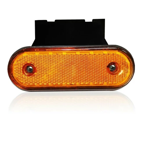 LED Габарит Със Стойка, Червен или Жълт Цвят, Маркер, 20 Диода, 12V - 24V