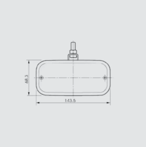 Халоген Talmu предни дневни светлини DRL жълто стъкло