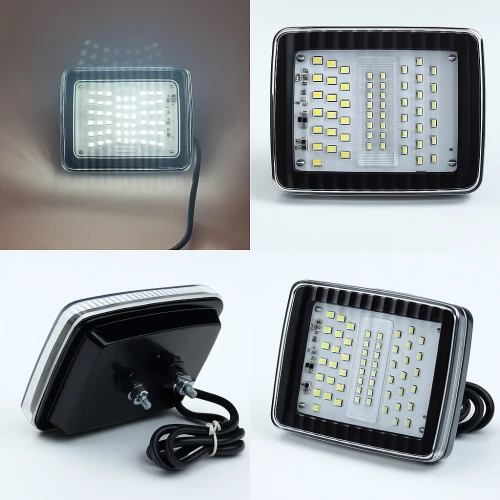 LED бяла задна светлина – габарит с 70 LED диода, 12–24V