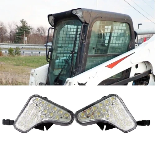 Комплект Лед Диодни Фарове Led Халогени OSRAM LEDs 188мм/174мм/150мм 90W Подходящи За Мини Багер Bobcat