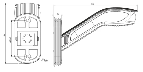 Комплект 2 броя Рогчета Кобра , Динамичен Бягащ Мигач, Неон Ефект, Странични Маркери, Габаритни Светлини за Камион ТИР Ремарке, 19см, 24V