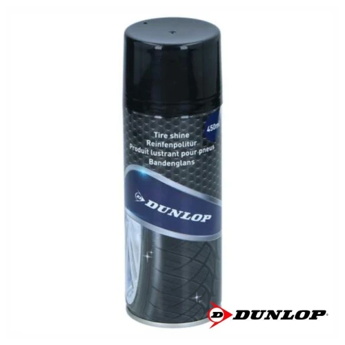 Препарат спрей за почистване и блясък на гуми Dunlop 450ml