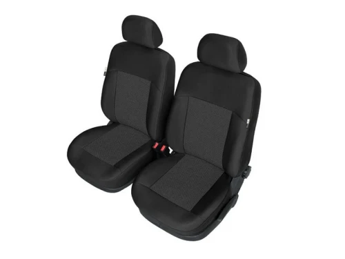 Комплект 1+1 Тапицерия Kegel за две единични предни седалки на Ford Focus 2003-2014 Mk2 Mk3 Черна Текстил