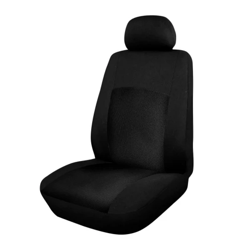 Пълен комплект авто тапицерия, калъфи за седалки за Dacia Logan I 2004-2012, Дачиа Дачия Логан II 2012+ черни