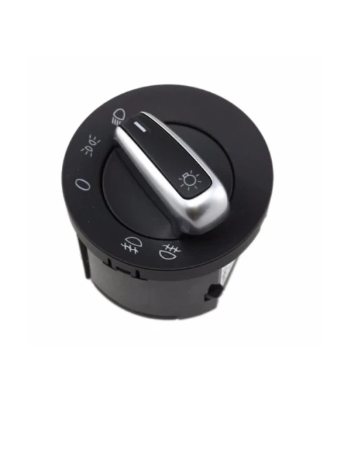 Ключ Бутон За Фарове Светлини VW Golf 5 Passat B6 Голф 5 6 Touran Scirocco Caddy Jetta Хром Без Ауто Функия 3C8941431C 5ND941431A