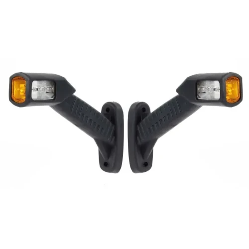 2 броя LED Диодни Странични Рогчета Маркери Габарити Светлини За Камион Тир Ремарке 12V