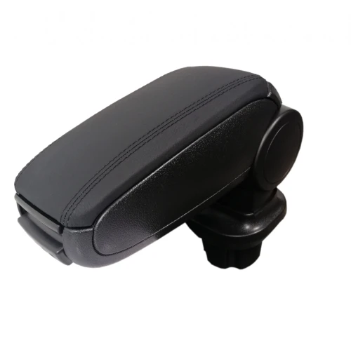 Нов Подлакътник, Барче за автомобил, Черен, Покритие от Еко Кожа, за Мини Купър Mini Cooper R55 CLUBMAN / R56 / R57