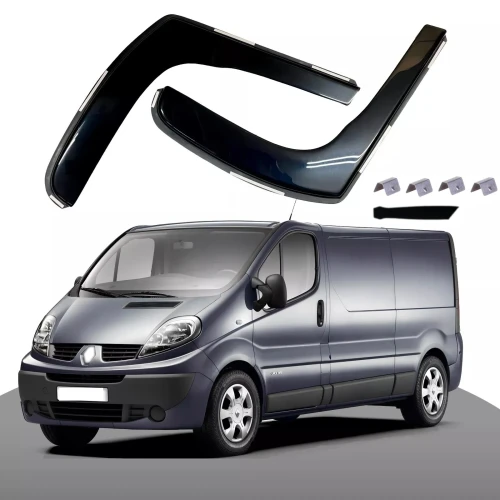 Комплект от 2бр. ветробрани за Renault Рено TRAFIC Opel Опел VIVARO Nissan PRIMASTAR 2001 - 2014