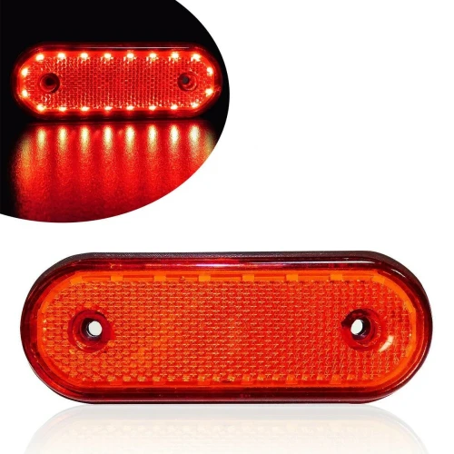Червен LED Габарит, 20 Диода - 24V