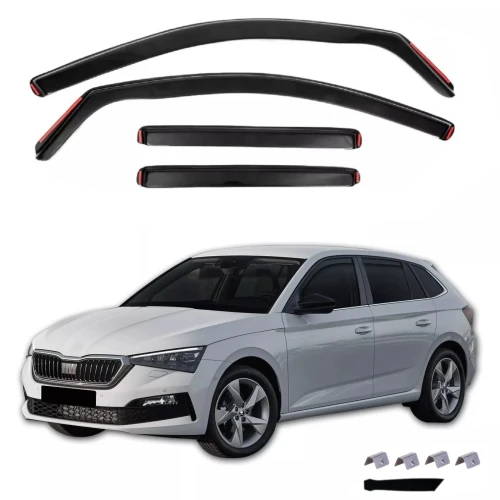 Комплект от 4бр. ветробрани за SKODA SCALA - 2019+