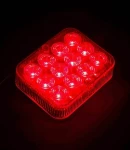 Thumbnail 4 of 1 брой LED светодиодена спомагателна задна светлина за мъгла стоп червен подходящ за всякакви бусове каравани ремаркета и полуремаркета на 12V, E11