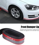 Thumbnail 3 of Универсален спойлер за броня и прагове карбон карбонов с червена лента 5см x 2.5м