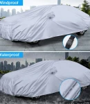 Thumbnail 3 of Водоустойчиво висококачествено покривало за автомобил размер XXL ХХЛ 520cm x 200cm x 150cm в чанта за съхранение