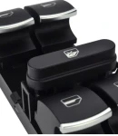 Thumbnail 3 of Бутони Панел Копче Хром Ел.Стъкла Голф 5 Пасат Б5 Golf 5 VW Passat 5ND959857B