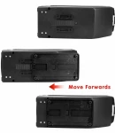 Thumbnail 3 of Подлакътник барче за VW Golf V MK5, VI MK6, VW Jetta V MK5 - Еко кожа – Черен