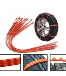 Thumbnail 5 of 10 броя универсални PVC / ПВЦ вериги за сняг, лед, кал. 14 -19 цола гуми. Бърз и лесен монтаж