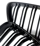 Thumbnail 9 of Двойни Бъбреци Решетки За БМВ BMW F22 F23 F24 F27 E87 2012г.-2018г. Черен Гланц Лак