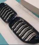 Thumbnail 14 of Двойни Бъбреци Решетки За BMW 5 Series БМВ 5-та Серия G30 G31 G38 2017-2019г. 520i, 523i, 528i, 530i, 535i, 550i, 520d, 530d, 530e, 530eX, 530iX, 550iX (xDrive), 540dXЧерен Гланц Лак