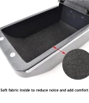 Thumbnail 5 of Подлакътник барче за VW Golf V MK5, VI MK6, VW Jetta V MK5 - Еко кожа – Черен