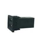 Thumbnail 11 of Двойно USB Зарядно за Вграждане за Volkswagen Фолксваген VW Transporter Транспортер Caravelle Каравел Т5 2003 - 2009