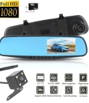 Thumbnail 11 of Авторегистратор видеорегистратор за автомобил с две камери предна и задна + огледало с монитор Full HD 1080P и 32 GB Micro SD Card карта с памет 12V - 24V