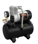 Thumbnail 2 of Преносим Компресор за помпане на гуми с маркуч – 12V, 15A, 3L, 150PSI, 60L/min