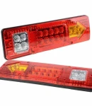 Thumbnail 5 of Комплект LED стопове стоп светлина с мигач задна светлина 12v за камион бус ТИР ремарке каравана 29 x 8 cm