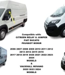 Thumbnail 2 of Комплект от 2бр. ветробрани за FIAT Ducato / Peugeot Boxer / Citroen Jumper 3 след 2006 Opel Movano след 2022