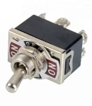Thumbnail 2 of ЦК ключ превключвател с 3 позиции ОN-OFF-ON 10A с 6 извода