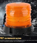 Thumbnail 3 of 60 LED Лед Сигнална Лампа Аварийна Маяк Буркан 12V 24V С Mагнитно и Болтово Захващане
