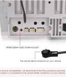 Thumbnail 2 of Адаптер преходник за автомобилна антена от ISO към DIN букса