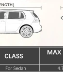 Thumbnail 3 of Водоустойчиво висококачествено покривало за автомобил размер L Л 460cm x 180cm x 150cm в чанта за съхранение