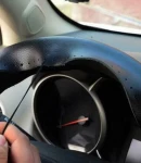 Thumbnail 6 of Кожен калъф естествена кожа за волан тип заший си сам Размер М, С Игла И Конец