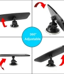 Thumbnail 6 of Интериорно огледало за автомобил за обратно виждане с вакуум 24 x 6cm