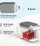 Thumbnail 9 of Електрическа Хладилна кутия чанта за автомобил каравана кемпер 8л 12V 220V