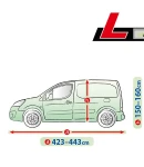 Thumbnail 2 of Висококачествено Покривало Kegel за VAN L 443x160cm