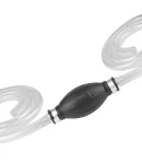 Thumbnail 2 of Гумена помпа за ръчно подкачване на гориво дизел бензин масло течности 10мм Carmotion