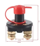 Thumbnail 4 of Ключ маса превключвател прекъсвач изолатор на акумулатор 12 - 24V