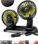 Thumbnail 9 of Двоен вентилатор с 2 степени 12V Ø10.5см