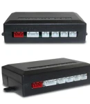 Thumbnail 2 of Парктроник с 4 четири датчика за паркиране на заден ход черен зумер с звук Би-Би-Би 12V