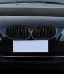 Thumbnail 5 of Двойни Бъбреци Решетки За БМВ 5-Серия BMW E60 E61 Черен Гланц Лак М5 2003 - 2011