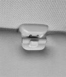 Thumbnail 8 of Комплект от 2бр. щипка държач за сенник за VW Audi Skoda сива