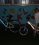 Thumbnail 8 of Светлоотразителна рефлекторна самозалепваща се лента фолио с висока фотометрична мощност 5 m x 5 cm синя