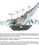 Thumbnail 5 of Ръчна лебедка скрипец със стоманено въже товароподемност 2т 2 тона