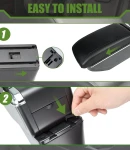 Thumbnail 3 of Подлакътник барче за Opel Astra J 2009–2018 MK4 - Еко кожа – Черен