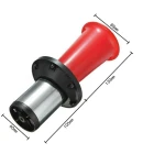 Thumbnail 2 of Ретро тромба клаксон с компресор 110db - 12V